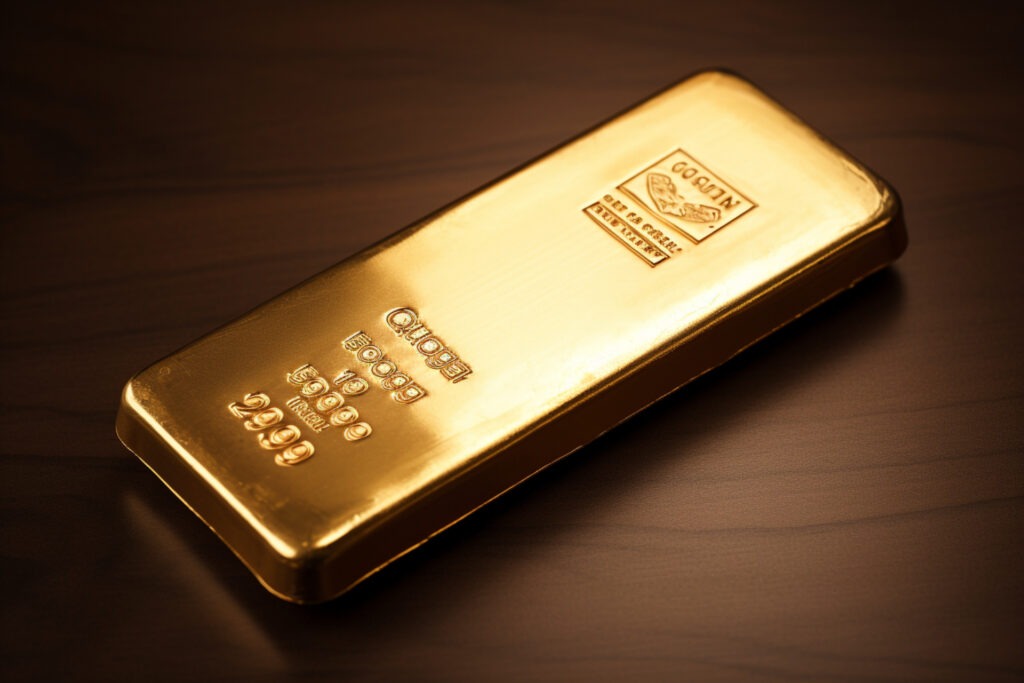 高価買取の金のインゴット