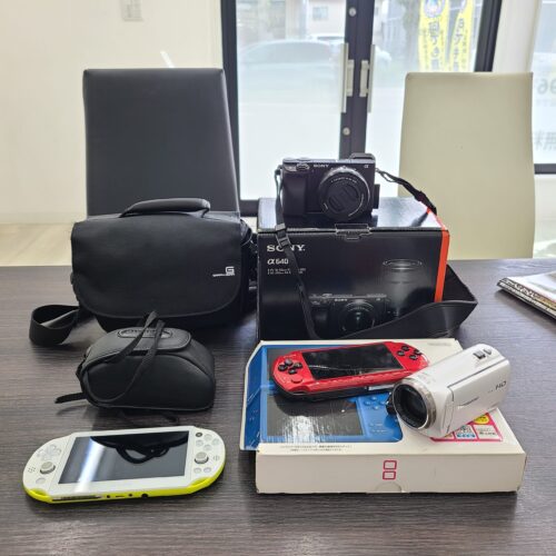 一眼レフカメラ＆ゲーム機